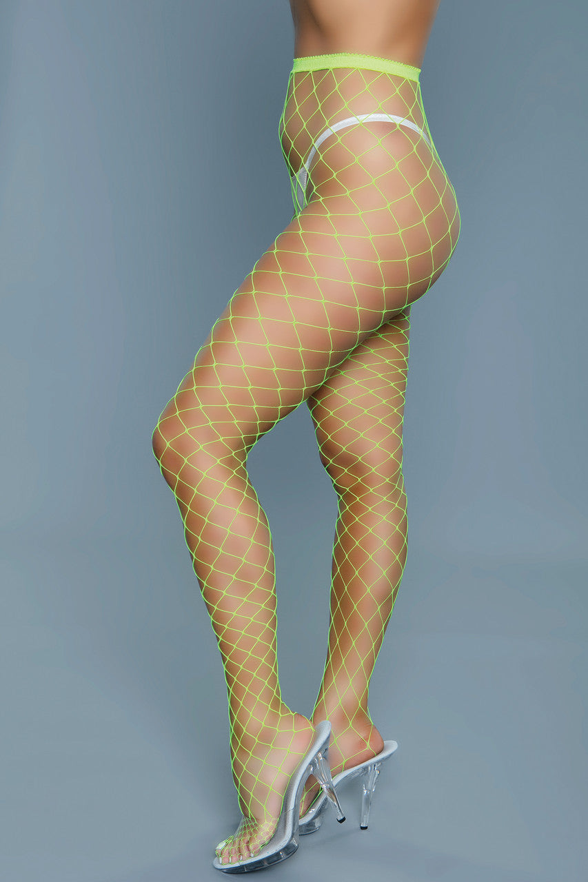 Can't Back Down Fishnet Pantyhose Stockings