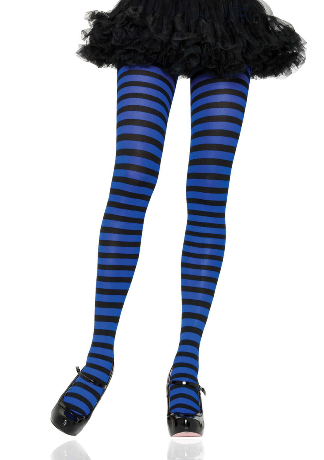 Leg Avenue  Nylon Stripe Tights In 12 Colors  7100