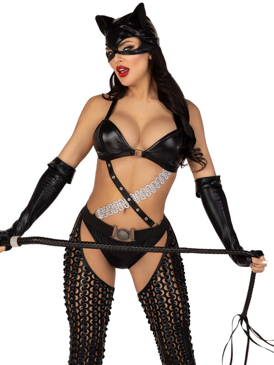 3PC Mistress Kitty Costume