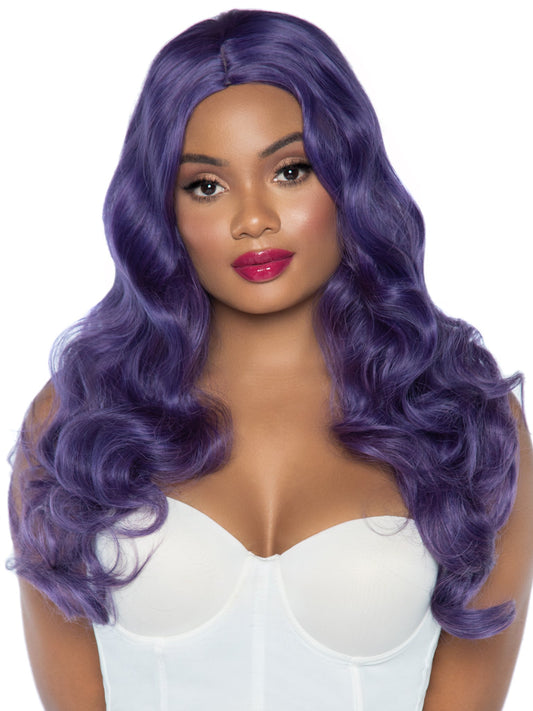 29" Mermaid Wavy Long Center Part Wig