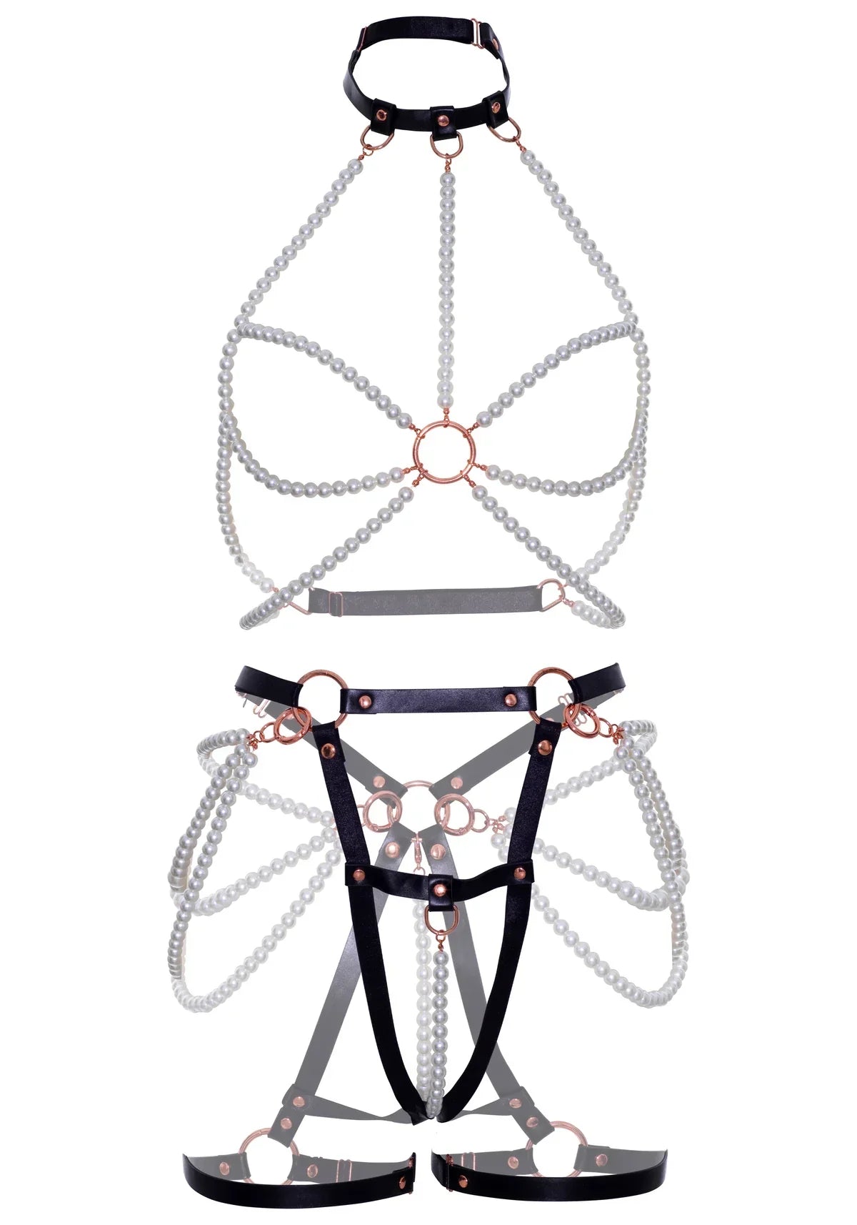 Sweet Taboo Harness & Panty Set