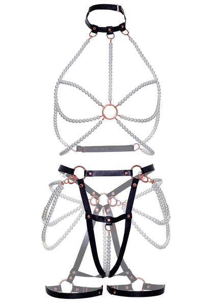 Sweet Taboo Harness & Panty Set