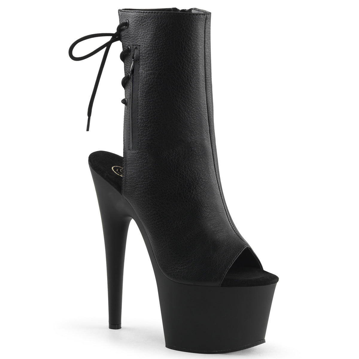 Pleaser Adore-1018 Platform Peep Toe Ankle Boot