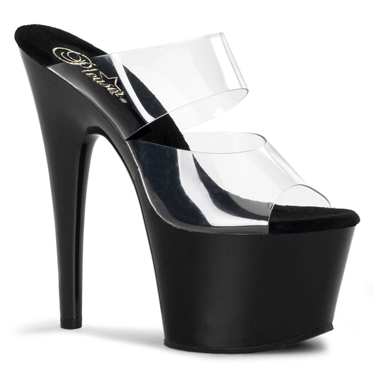 Pleaser Adore-702 Stiletto Two-Band Platform Sandal