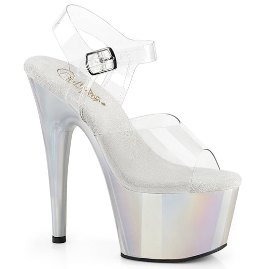 Pleaser Adore-708LQ Liquid Effect Ankle Strap Sandal