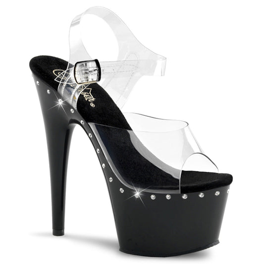 Pleaser Adore-708LS Platform Ankle Strap Sandal