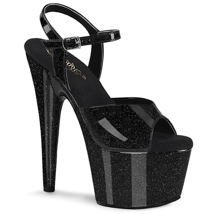 Pleaser Adore-709GP Glittery Ankle Strap Exotic Dancer Shoe