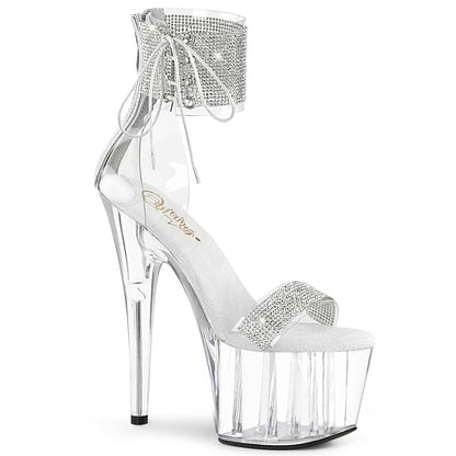 Pleaser Adore-727RS Embellished Ankle Cuff Sandal