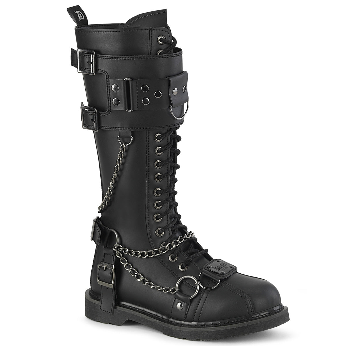 Demonia Bolt-415 Unisex Knee High Combat Boot