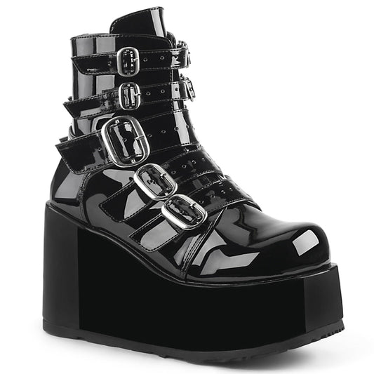 Demonia Concord-57 Ankle Boot W/Multi Straps