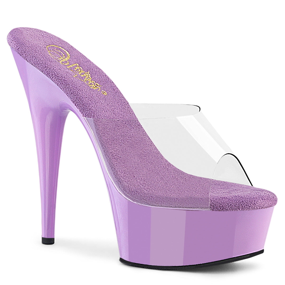 Pleaser Delight-601 Stiletto Heel Platform Slide