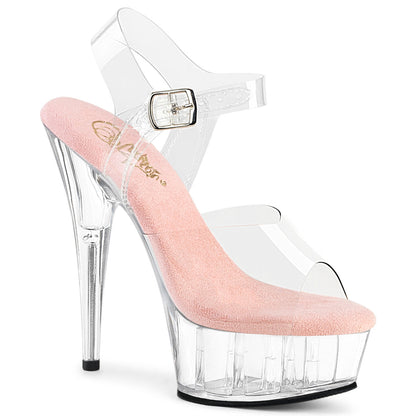 Pleaser Delight-608 Ankle Strap Sandal