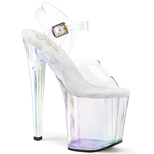 Pleaser Enchant-708HT Tinted Ankle Strap Sandal