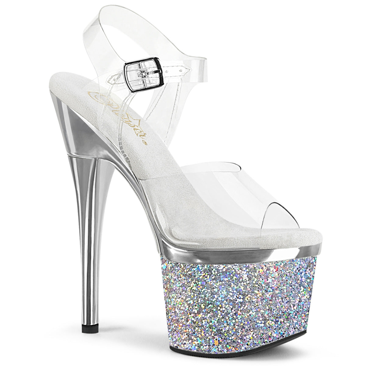 Pleaser Esteem-708CHLG Ankle Strap Sandal