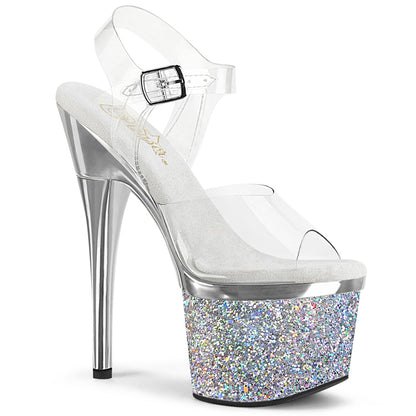 Pleaser Esteem-708CHLG Ankle Strap Sandal