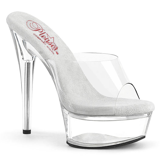 Pleaser Excite-601 Comfort Width Platform Slide