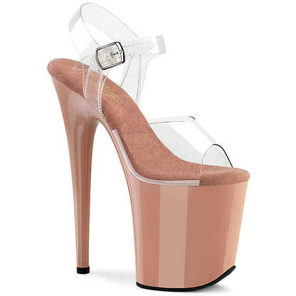 Pleaser Flamingo-808 Platform Ankle Strap Sandal