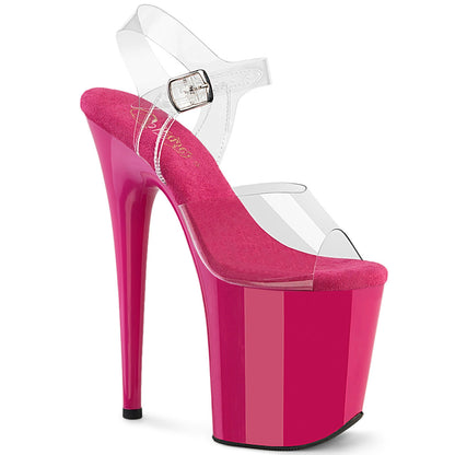 Pleaser Flamingo-808 Platform Ankle Strap Sandal