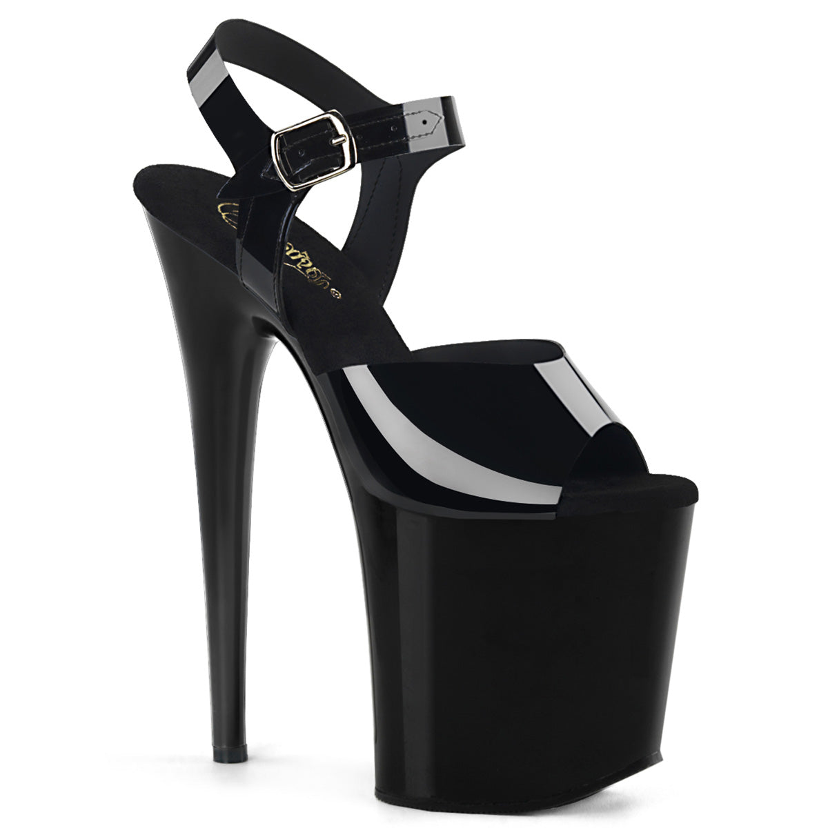 Pleaser Exotic Stripper Shoes Flamingo-808N Ankle Strap Sandal