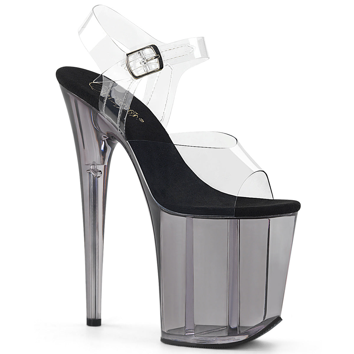 Pleaser Flamingo-808T Tinted Ankle Strap Sandal