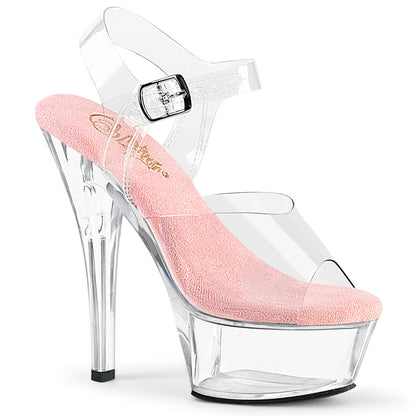 Pleaser Kiss-208 Ankle Strap Peep Toe Sandal