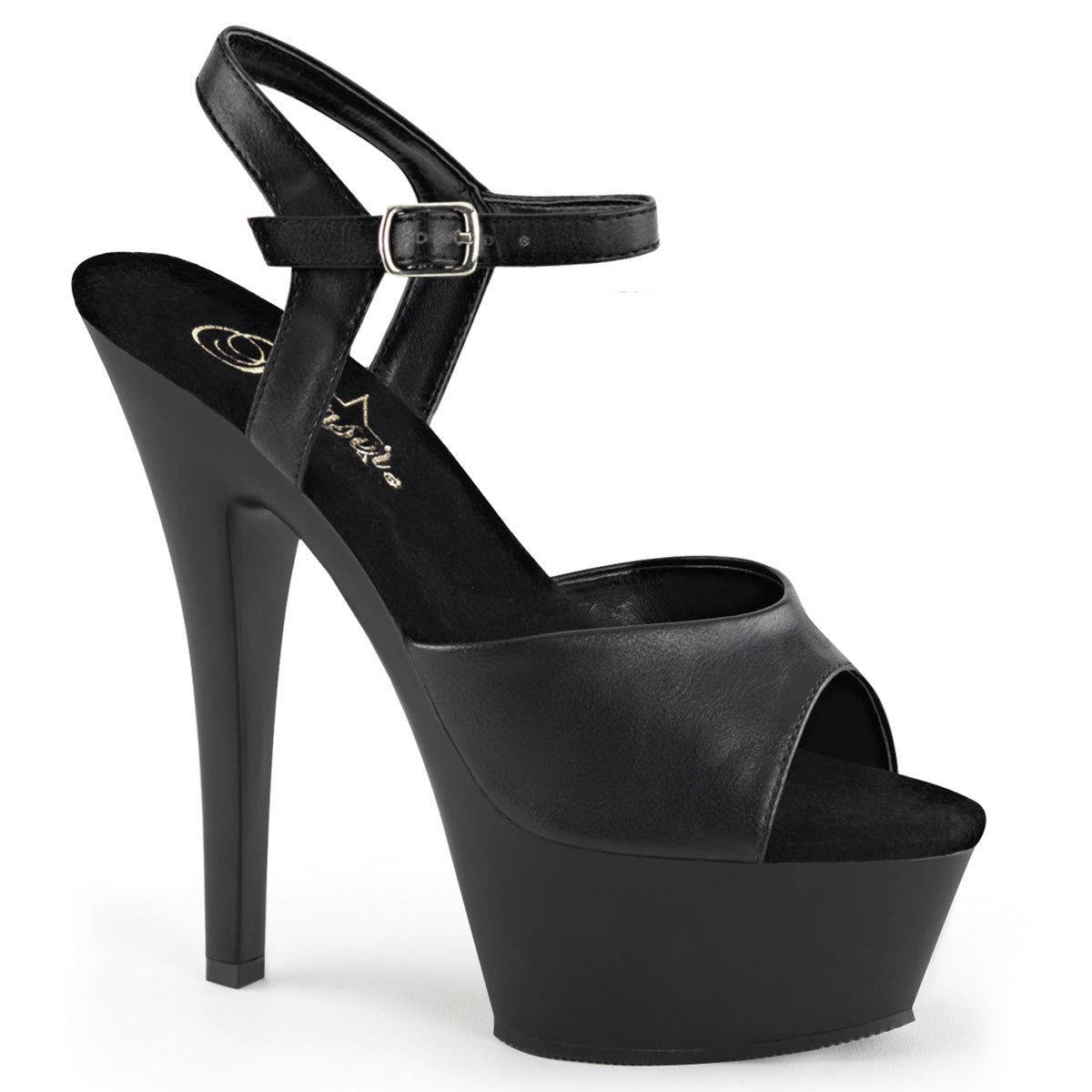 Pleaser Kiss-209 Ankle Strap Platform Sandal