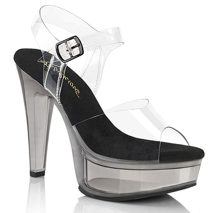 Pleaser Martini-508 Platform Ankle Strap Sandal