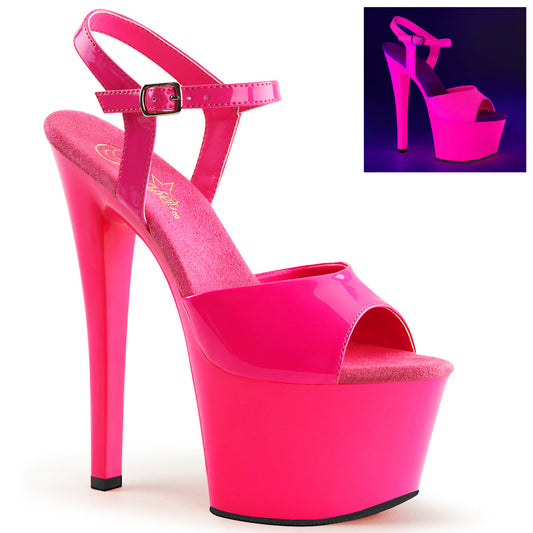 Pleaser Sky-309UV Ankle Strap Sandal