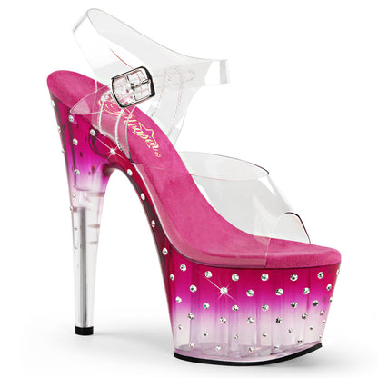 Pleaser Stardust-708T Platform Sandal W/RS