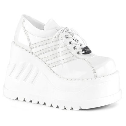 Demonia Stomp-08 Wedge Platform Oxford Shoe