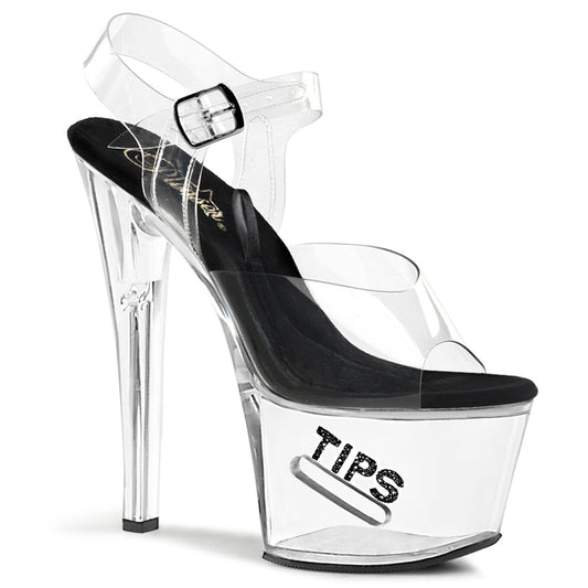 Pleaser TipJar-708-5 Platform Heel