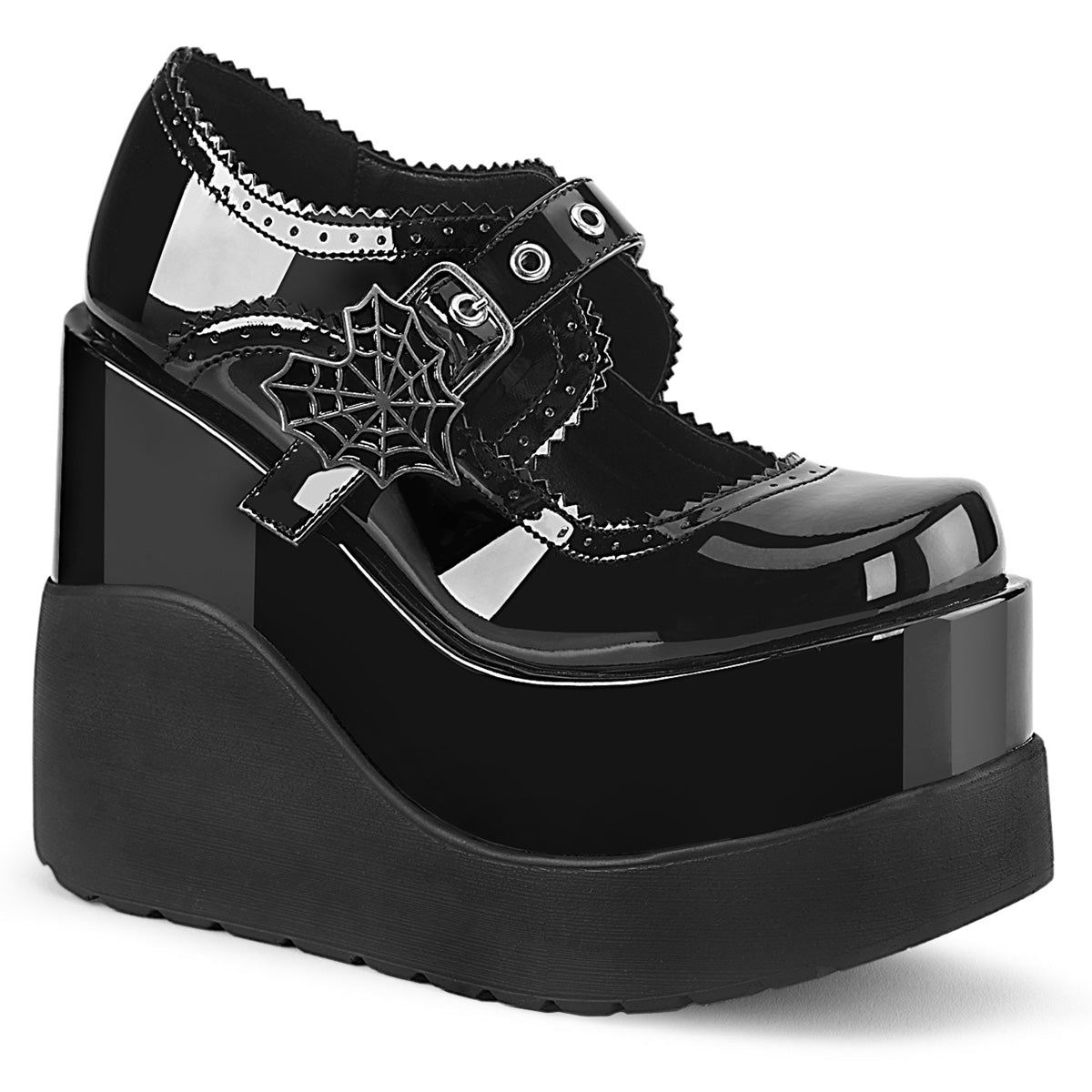 Demonia Void-38 Wedge Platform Maryjane